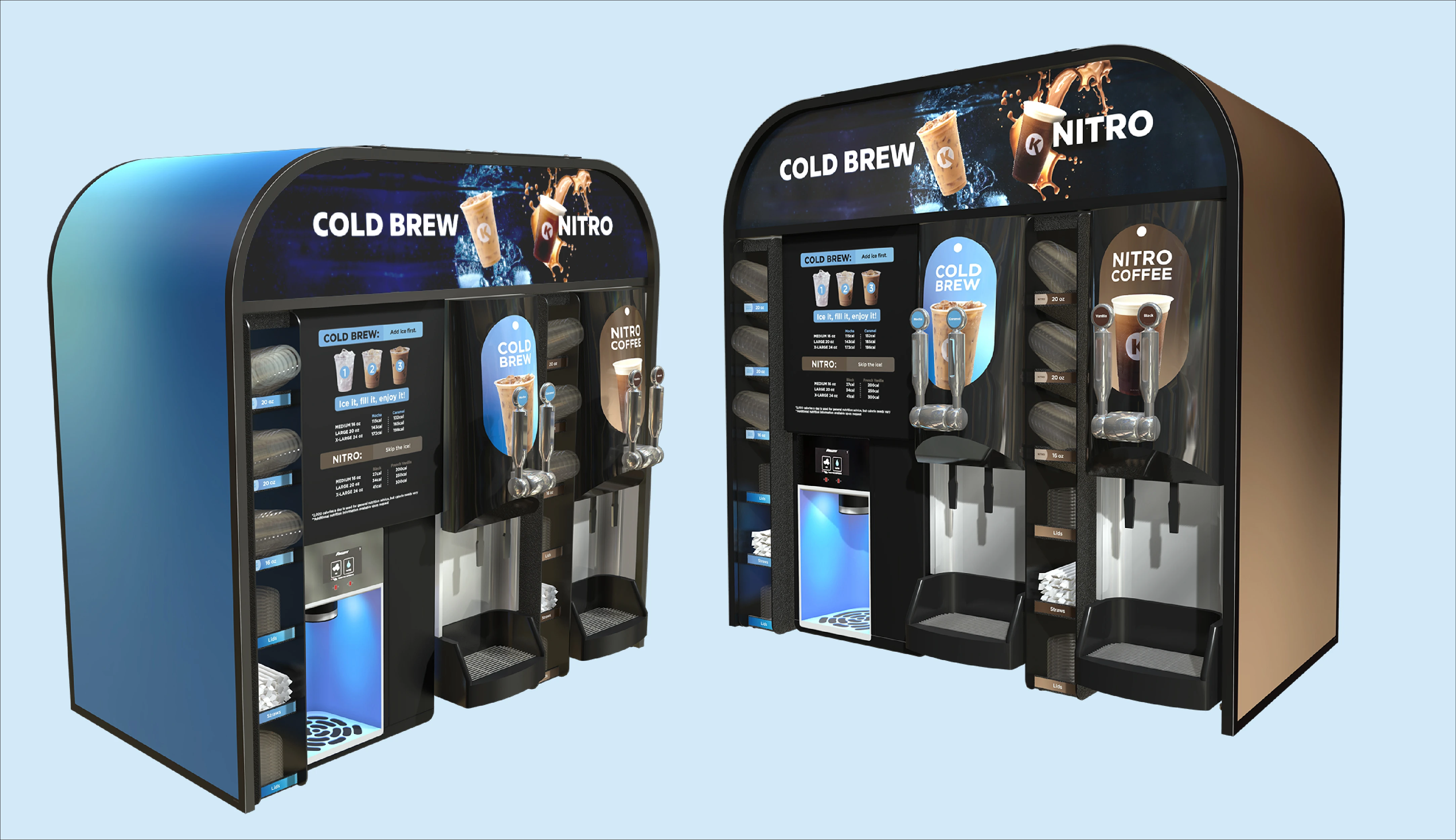 Nitro & Cold Brew Merchandiser